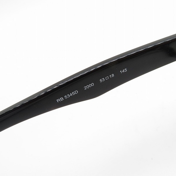 実際に弊社で買取させて頂いたRay-Ban/レイバン フルリム メガネフレーム アイウェア RB5345D 2000の画像 6枚目