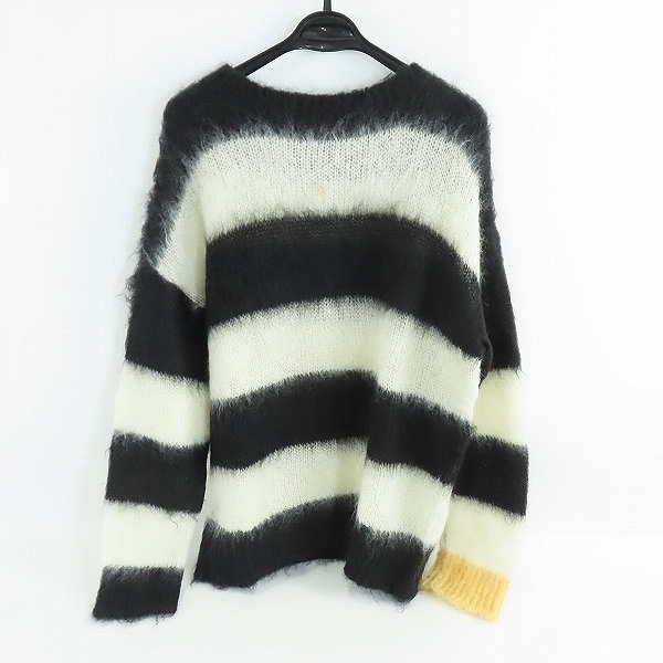 実際に弊社で買取させて頂いたユニフォームエクスペリメント MOHAIR BORDER CREWNECK KNIT/モヘアボーダークルーネックニット UE-212052/3
