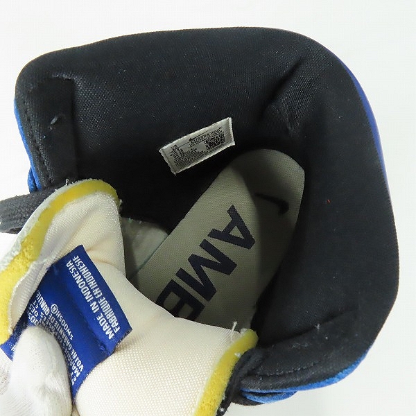実際に弊社で買取させて頂いたNIKE×AMBUSH/ナイキ×アンブッシュ DUNK HIGH DEEP ROYAL/ダンクハイ ディープロイヤル CU7544-400/28の画像 4枚目
