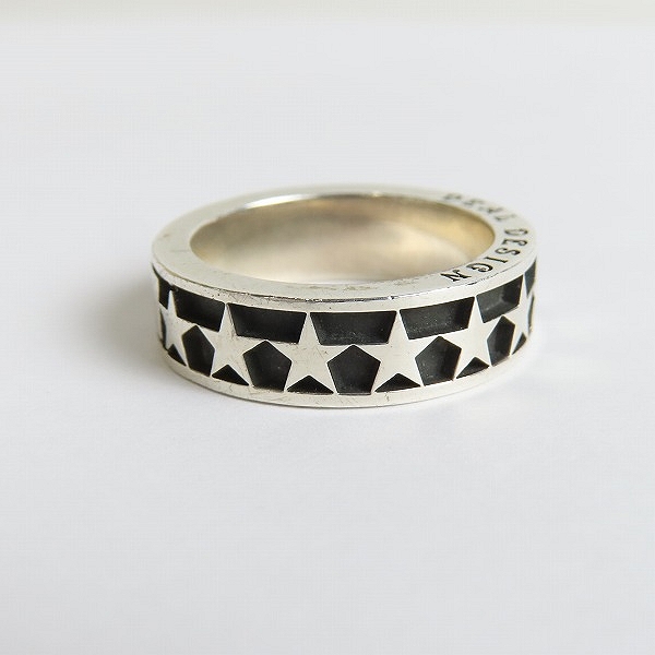 実際に弊社で買取させて頂いたDEAL DESIGN/ディールデザイン  レガートスターリング 星 指輪 19号の画像 4枚目