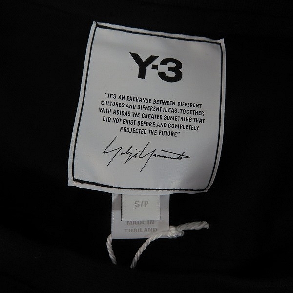 実際に弊社で買取させて頂いた【未使用】Y-3/ワイスリー クラシック バック ロゴ ショートスリーブ Tシャツ FN3348 Sの画像 2枚目