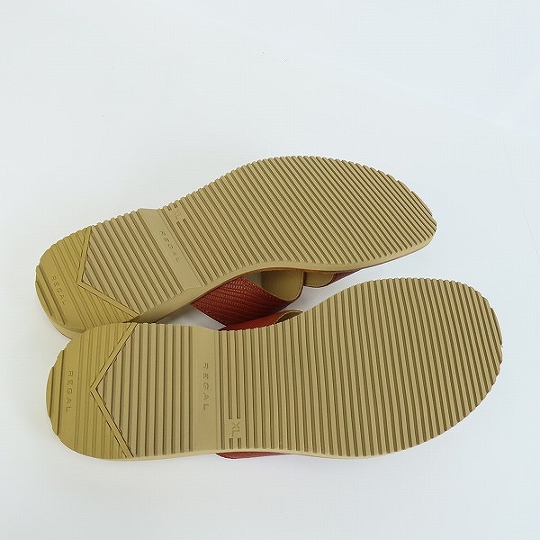 実際に弊社で買取させて頂いたREGAL/リーガル レザー ミュール サンダル 59VR/XLの画像 2枚目