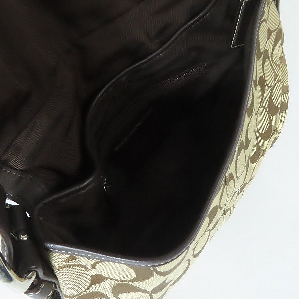 実際に弊社で買取させて頂いたCOACH/コーチ ショルダーバッグ/ハンドバッグ シグネチャー 10297の画像 3枚目