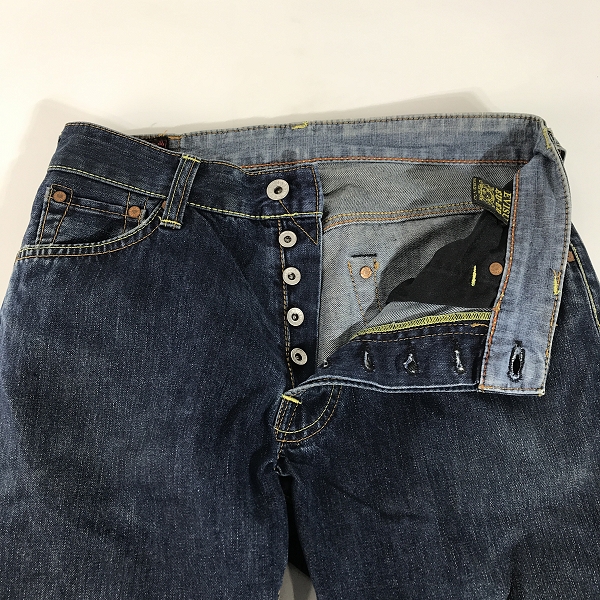 実際に弊社で買取させて頂いたEVISU/エヴィス ユーロエヴィス デニムパンツ/30の画像 6枚目