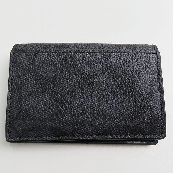 実際に弊社で買取させて頂いたCOACH/コーチ シグネチャー 二つ折り カードケースの画像 1枚目
