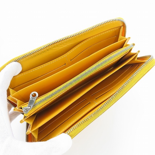 実際に弊社で買取させて頂いたGOYARD/ゴヤール ラウンドジップ マティニョン 長財布の画像 3枚目