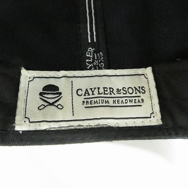 実際に弊社で買取させて頂いたCAYLER&SONS/ケイラーアンドサンズ ＃KUSH スナップバックキャップの画像 5枚目