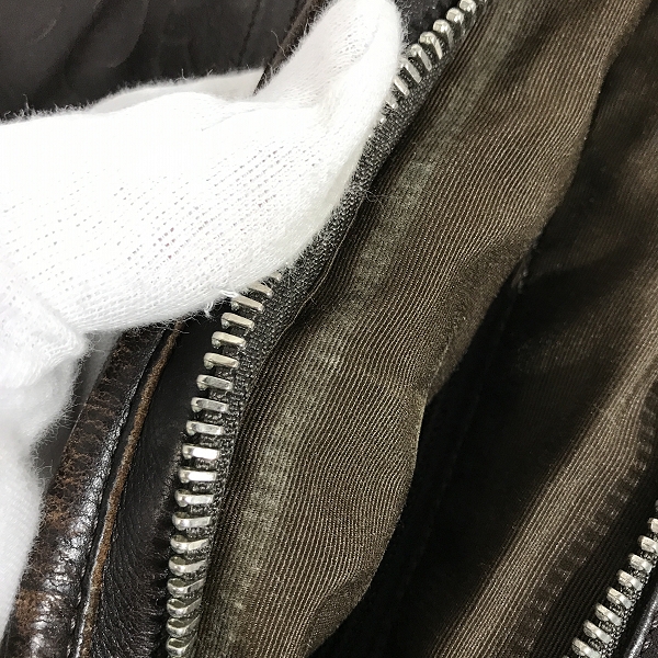 実際に弊社で買取させて頂いたCOACH/コーチ 2WAY レザー ハンドバッグ ショルダーバッグ の画像 6枚目