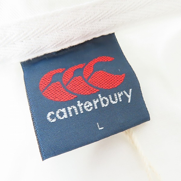 実際に弊社で買取させて頂いた【未使用】CANTERBURY/カンタベリー SOLID COLOR RUGBY JERSEY/ソリッドカラーラグビージャージ RA43070/Lの画像 2枚目