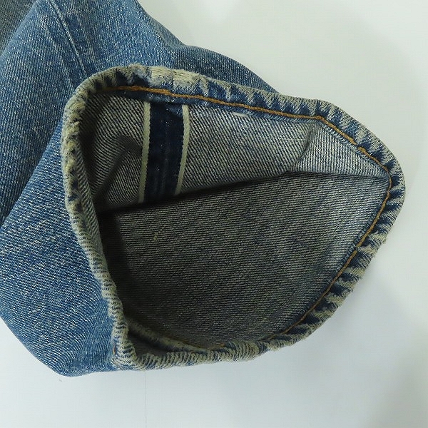 実際に弊社で買取させて頂いたLevis/リーバイス 501 ヴィンテージ 66前期 刻印6 スモールe ボタンフライ デニムパンツ W32L30の画像 5枚目