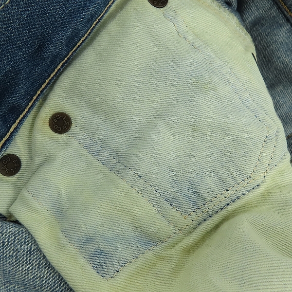 実際に弊社で買取させて頂いたLevi's Vintage Clothing/LVC/ リーバイスビンテージクロージング デニムパンツ55501-0024/34の画像 4枚目