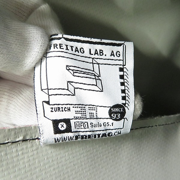 実際に弊社で買取させて頂いたFREITAG/フライターグ F52 MIAMI VICE トートバッグの画像 5枚目