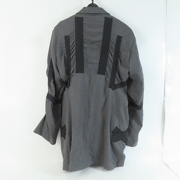 実際に弊社で買取させて頂いたANREALAGE/アンリアレイジ 18SS TAPING GATHER TAILORED JACKET テーピング ギャザー テーラードジャケット/38の画像 1枚目