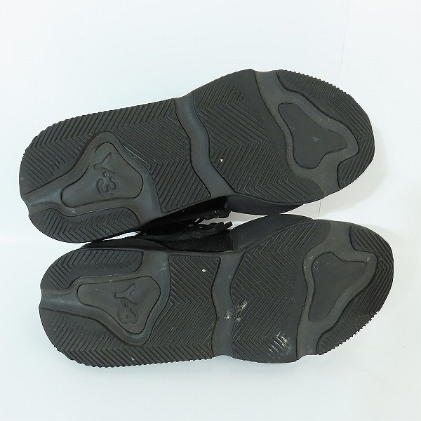 実際に弊社で買取させて頂いたY-3 Yohji Yamamoto×adidas/ワイスリー ヨウジヤマモト×アディダス ローカットスニーカー EF2629/25.5の画像 2枚目