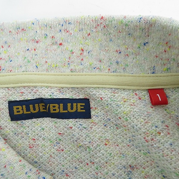 実際に弊社で買取させて頂いたBLUE/BLUE/ブルーブルー ニット ポロシャツ /1の画像 2枚目