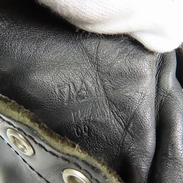 実際に弊社で買取させて頂いたRED WING/レッドウィング 刺繍羽タグ アイリッシュセッターブーツ ブラック/7.5Eの画像 5枚目
