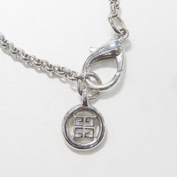 実際に弊社で買取させて頂いたGIVENCHY/ジバンシィ 4Gロゴ ロールチェーンネックレス の画像 1枚目