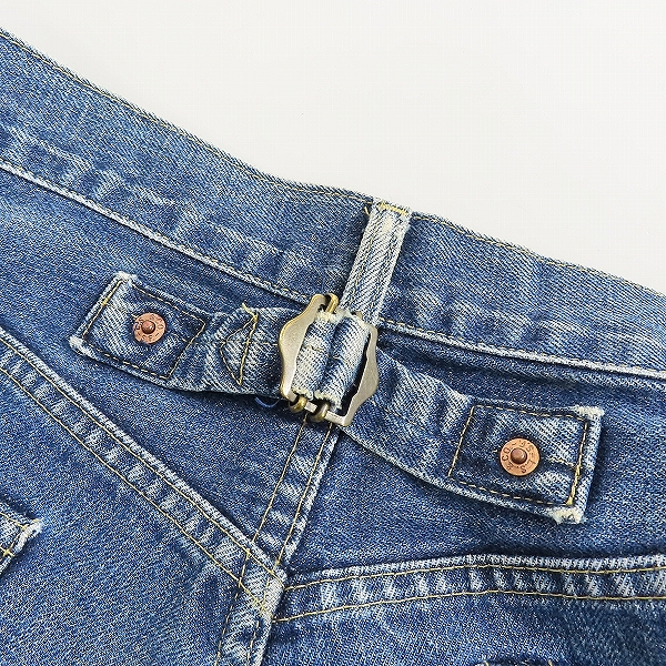 実際に弊社で買取させて頂いたLevi’s/リーバイス 702-XX 刻印J22 ビッグE 赤耳 日本製 デニムパンツ /W36L36の画像 5枚目