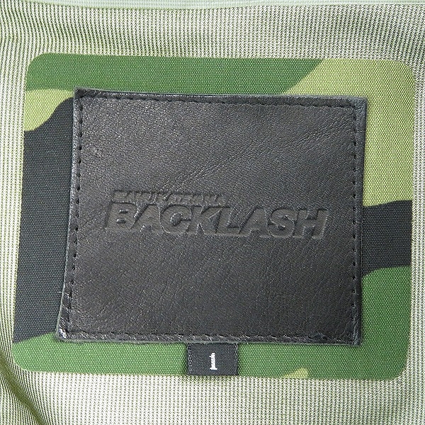 実際に弊社で買取させて頂いたISAMUKATAYAMA BACKLASH/バックラッシュ GORE-TEX/ゴアテックス 迷彩 ジャケット 1276-01 /Sの画像 2枚目