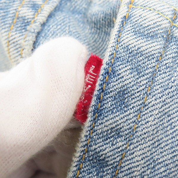実際に弊社で買取させて頂いた【未使用】Levi's/リーバイス 501 ヴィンテージ加工 デニムパンツ 50154-0094 /W28L32の画像 4枚目