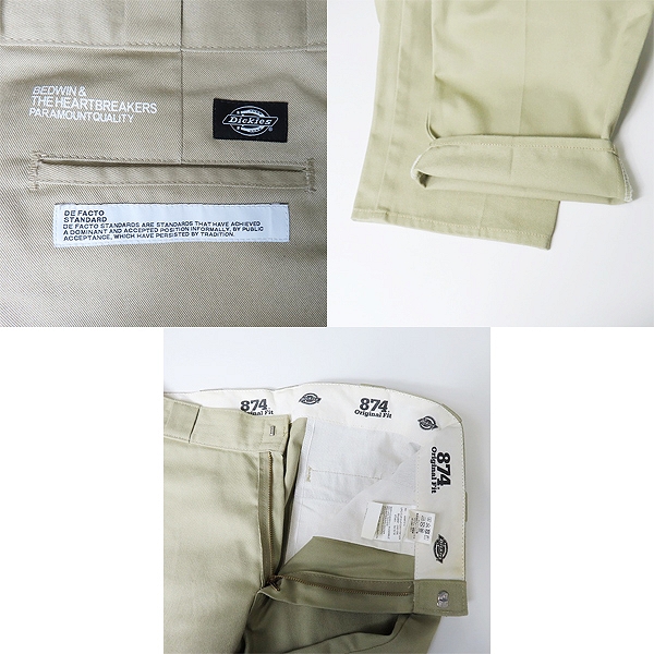 実際に弊社で買取させて頂いたDickies/ディッキーズ×BEDWIN & THE HEARTBREAKERS/ベドウィンアンドザハートブレイカーズ トラウザーパンツ/1の画像 2枚目