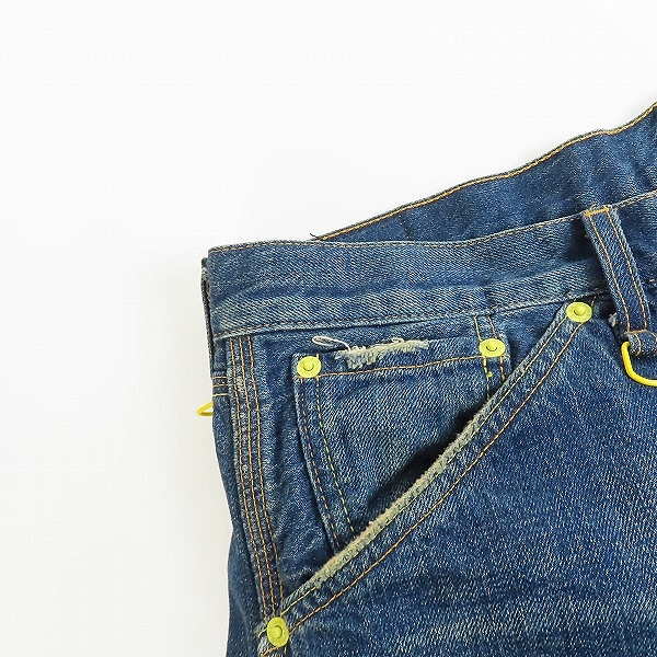 実際に弊社で買取させて頂いたLevi's×FENOM/リーバイス×フェノム フラグメントデザイン デニムパンツ FMWKL-0002/W34L32の画像 6枚目