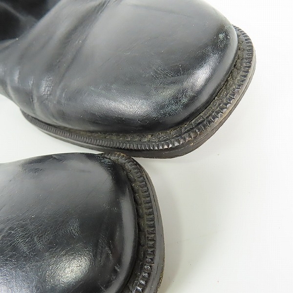 実際に弊社で買取させて頂いたBURBERRY/バーバリー レザー レースアップシューズ/25.5の画像 7枚目