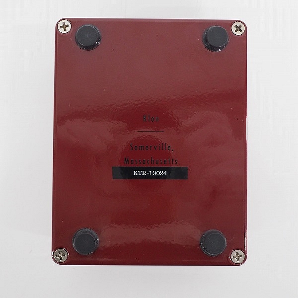 実際に弊社で買取させて頂いたKLON/クローン KTR THE RIVISED KLON OVERDRIVE オーバードライブ 歪み系 エフェクター【動作確認済】の画像 5枚目