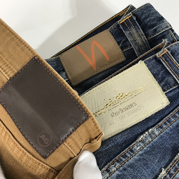実際に弊社で買取させて頂いた【おまとめ】ROY ROGER'S/ロイロジャース AG/エージー Nudie Jeans/ヌーディージーンズ デニムパンツの画像 1枚目