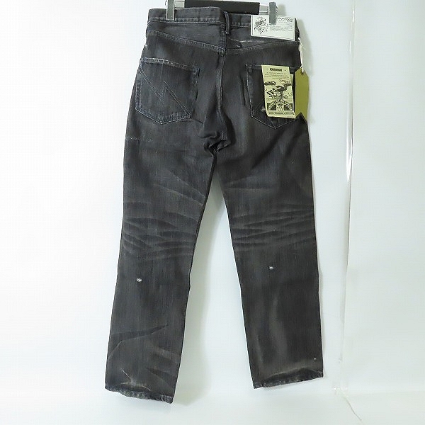実際に弊社で買取させて頂いたNEIGHBORHOOD/ネイバーフッド 11AW BEADED SAVAGE MID サベージ デニムパンツ 112DCNH-PTM11/Sの画像 1枚目
