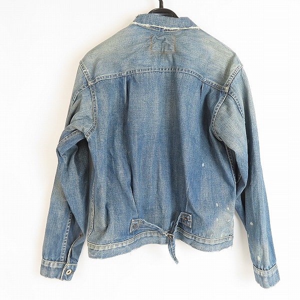 実際に弊社で買取させて頂いたLEVIS/リーバイス 日本製 復刻 大戦 S506XX lot44506 デニムジャケット/42の画像 1枚目