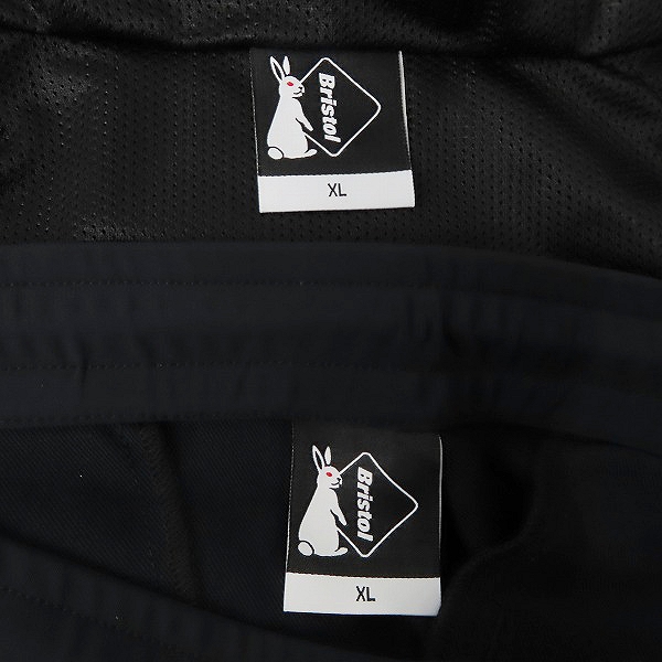 実際に弊社で買取させて頂いたF.C.Real Bristol×FR2/エフシーレアルブリストル×エフアールツー WARM UP JACKET/ウォームアップジャケット FCRB-202118/XLの画像 2枚目