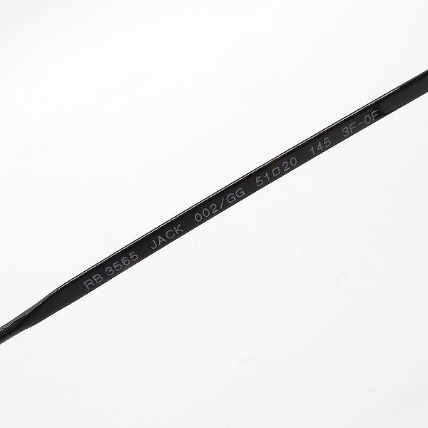 実際に弊社で買取させて頂いたRayBan/レイバン JACK/ジャック 調光サングラス/アイウェア RB3565-002GG の画像 6枚目