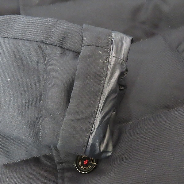 実際に弊社で買取させて頂いたMACKINTOSH/マッキントッシュ  ダウンコート ウール H1C57-452-29/38の画像 9枚目