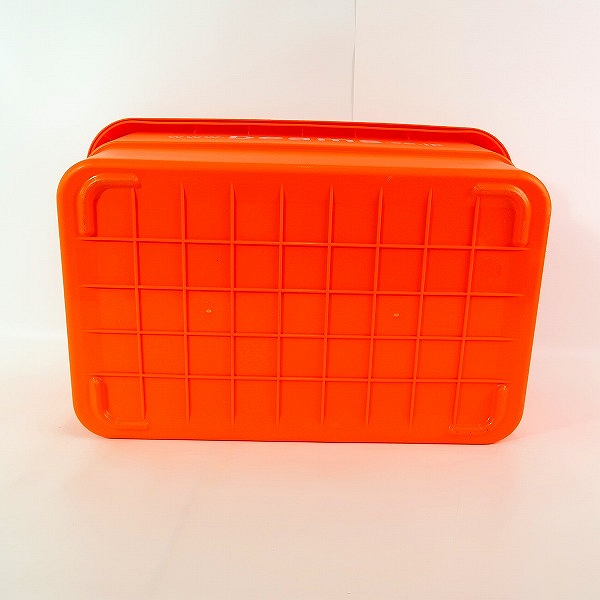 実際に弊社で買取させて頂いたBEAMS/ビームス トランクカーゴ 50l コンテナボックス オレンジの画像 6枚目