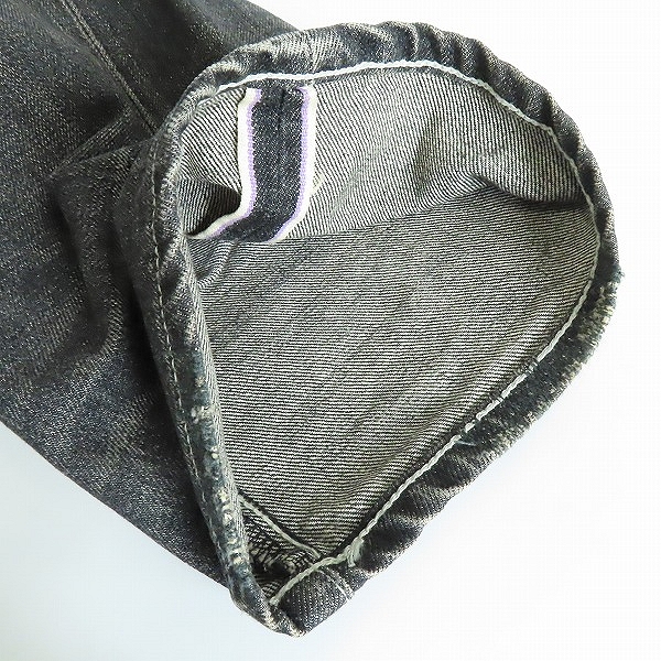 実際に弊社で買取させて頂いたNEIGHBORHOOD/ネイバーフッド BASIC STRAIGHT 06EX SAVAGE LEVEL-1/デニムパンツ DCNH-PT-08/Sの画像 6枚目