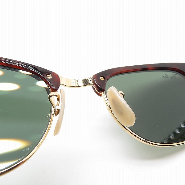 実際に弊社で買取させて頂いたRay-Ban/レイバン NEW CLUBMASTER/ニュー クラブマスター サングラス/アイウェア RB2156の画像 4枚目
