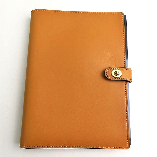 実際に弊社で買取させて頂いたCOACH/コーチ ノートブック グラブタンレザー C5936 