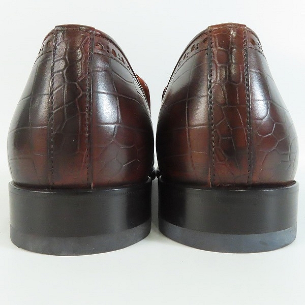 実際に弊社で買取させて頂いたFRANCESCO BENIGNO/フランチェスコ・ベニーニョ BRISTOL 型押し タッセルローファー 4872/5.5の画像 1枚目