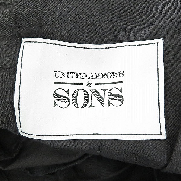 実際に弊社で買取させて頂いたUNITED ARROWS＆SONS/ユナイテッドアローズアンドサンズ パンツ 5514-243-0327/XLの画像 2枚目