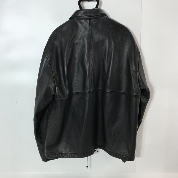 実際に弊社で買取させて頂いたUNITED ARROWS/ユナイテッドアローズ B&Y レザーコート/Lの画像 1枚目