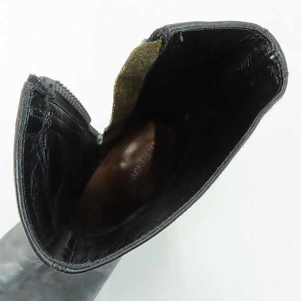 実際に弊社で買取させて頂いたKAZUYUKI KUMAGAI ATTACHMENT/カズユキクマガイ アタッチメント サイドジップブーツ/42.5の画像 4枚目