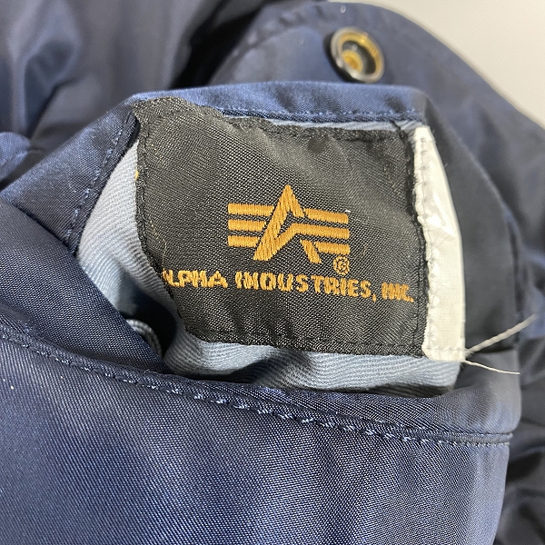 実際に弊社で買取させて頂いたALPHA INDUSTRIES/アルファ インダストリーズ リバーシブル MA-1 フライトジャケット/Mの画像 4枚目