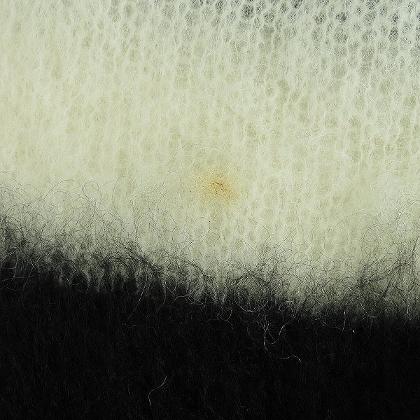 実際に弊社で買取させて頂いたユニフォームエクスペリメント MOHAIR BORDER CREWNECK KNIT/モヘアボーダークルーネックニット UE-212052/3の画像 6枚目