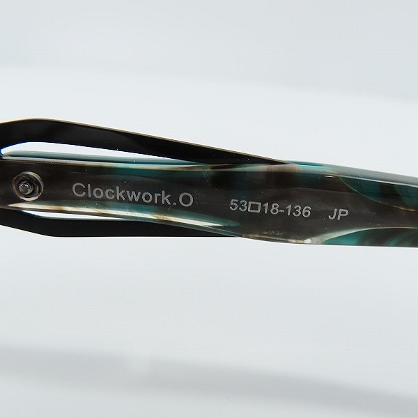 実際に弊社で買取させて頂いたLESS THAN HUMAN/レスザンヒューマン 眼鏡/メガネフレーム アイウェア Clockwork.O 9610Sの画像 6枚目