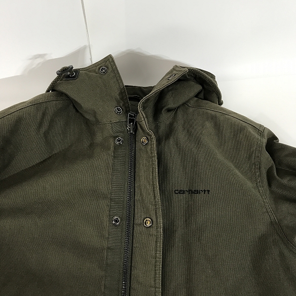 実際に弊社で買取させて頂いたCarhartt/カーハート CLASH PARKA/クラッシュパーカ モッズコート/Mの画像 6枚目