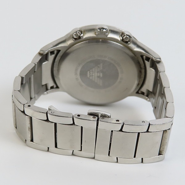 実際に弊社で買取させて頂いたEMPORIO ARMANI/エンポリオアルマーニ クロノグラフ デイト クォーツ 腕時計  AR2448【動作未確認】の画像 2枚目