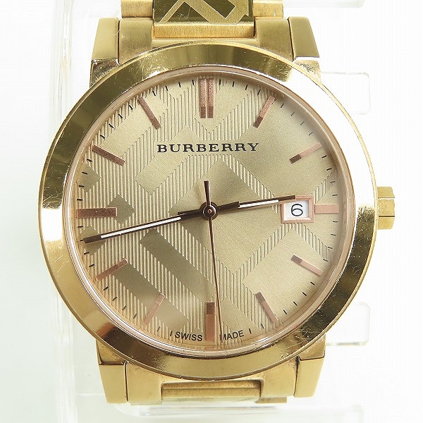 実際に弊社で買取させて頂いたBURBERRY/バーバリー CITY シティ クオーツ BU9039 