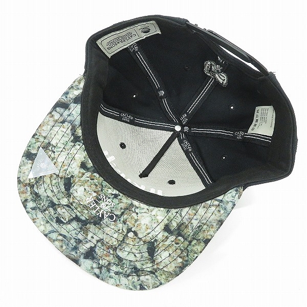 実際に弊社で買取させて頂いたCAYLER&SONS/ケイラーアンドサンズ ＃KUSH スナップバックキャップの画像 4枚目