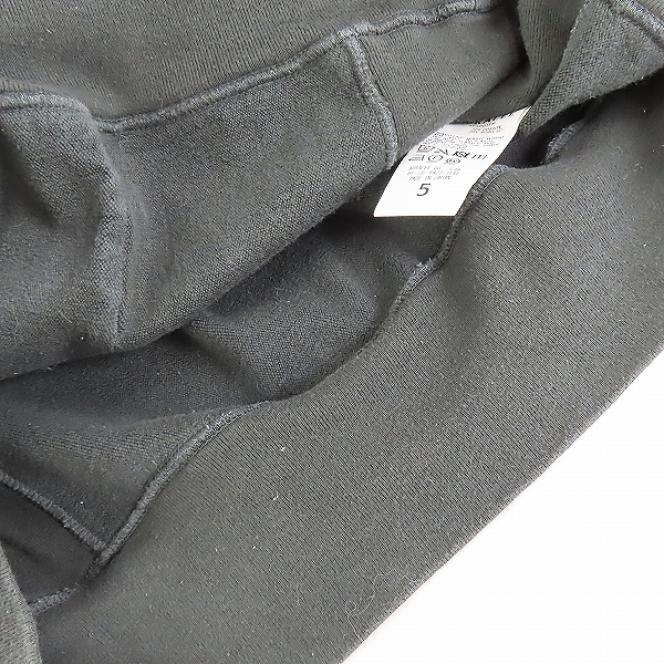 実際に弊社で買取させて頂いたAURALEE/オーラリー SUPER MILLED SWEAT P/O PARKA スウェット パーカー A9AP01SM/5の画像 6枚目